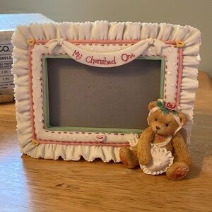1994 Vintage Cherished Teddies My Cherished One Picture Frame.